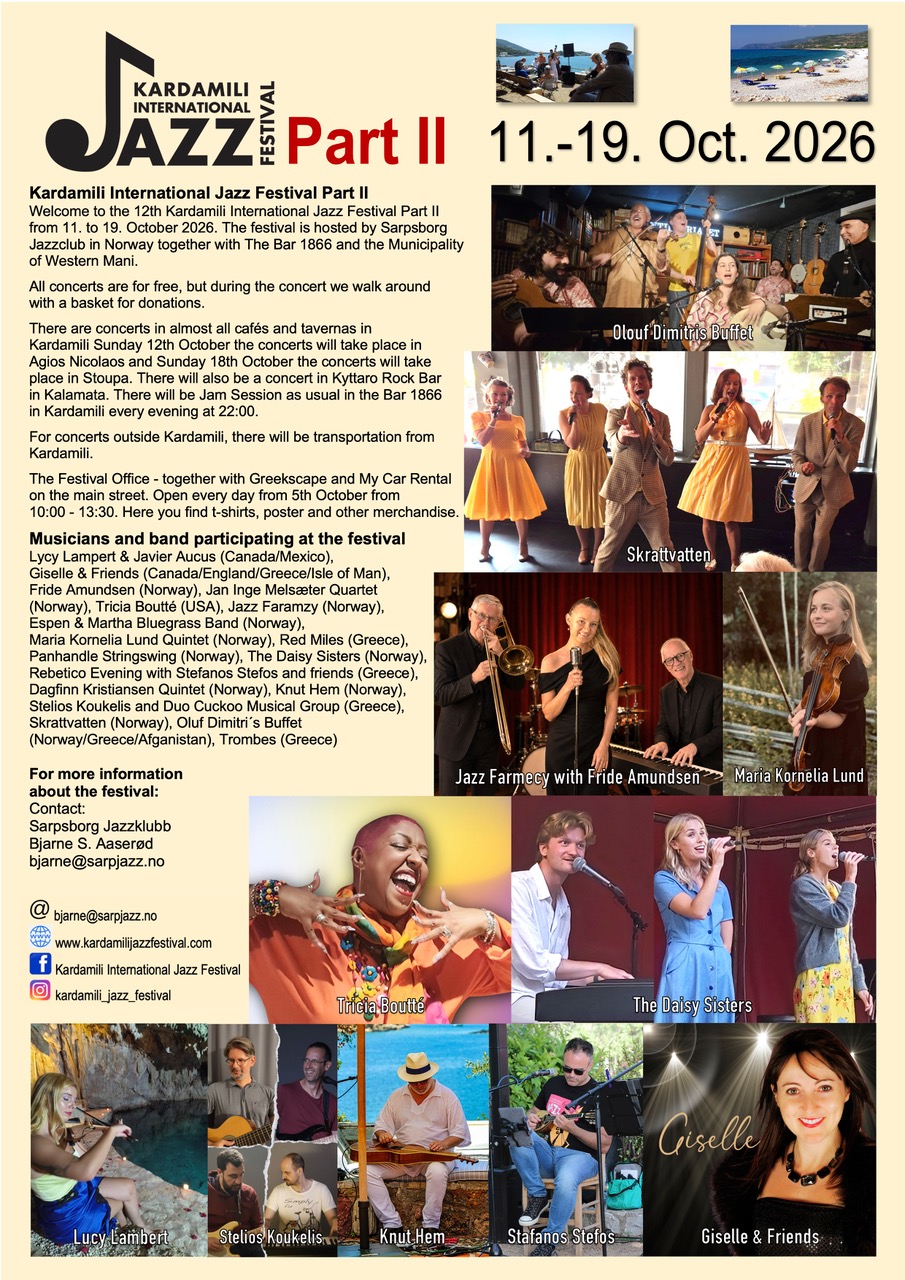 Kardamili 2026 flyer October